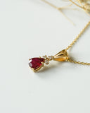 Vintage Ruby Pendant